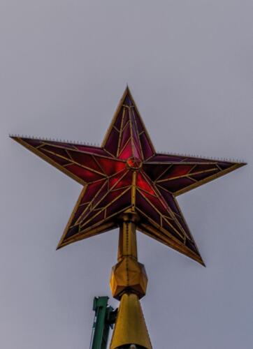 Рубиновая звезда на башне Кремля