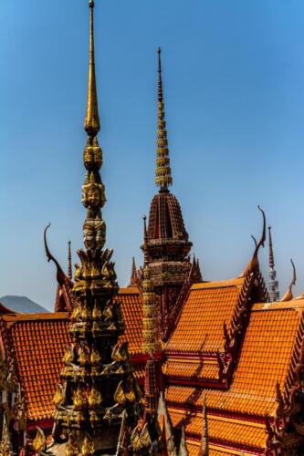 Крыша храма в Таиланде