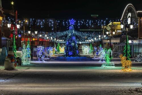Барнаул ледяной городок бесплатное фото
